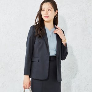 GEORET6336 Water-repellent Stretch Tailored Jacket - Navy