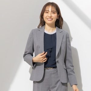 GEORET6340 Aircool Washable Tailored Jacket - Gray
