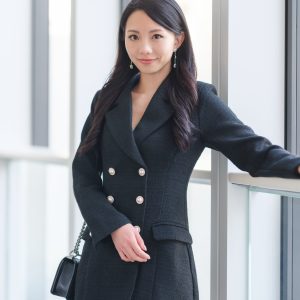 GEORET6323 Bailey Black Tweed Dress – MyAleshia