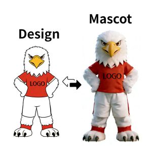 GEORET390 Factory Sale Life Size Eagle Mascot