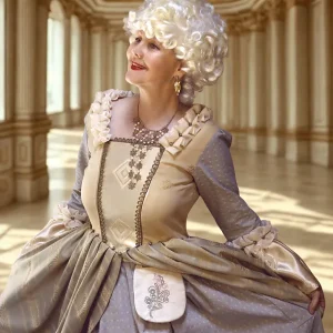 GEORET395 Marie Antoinette - Rococo Gown